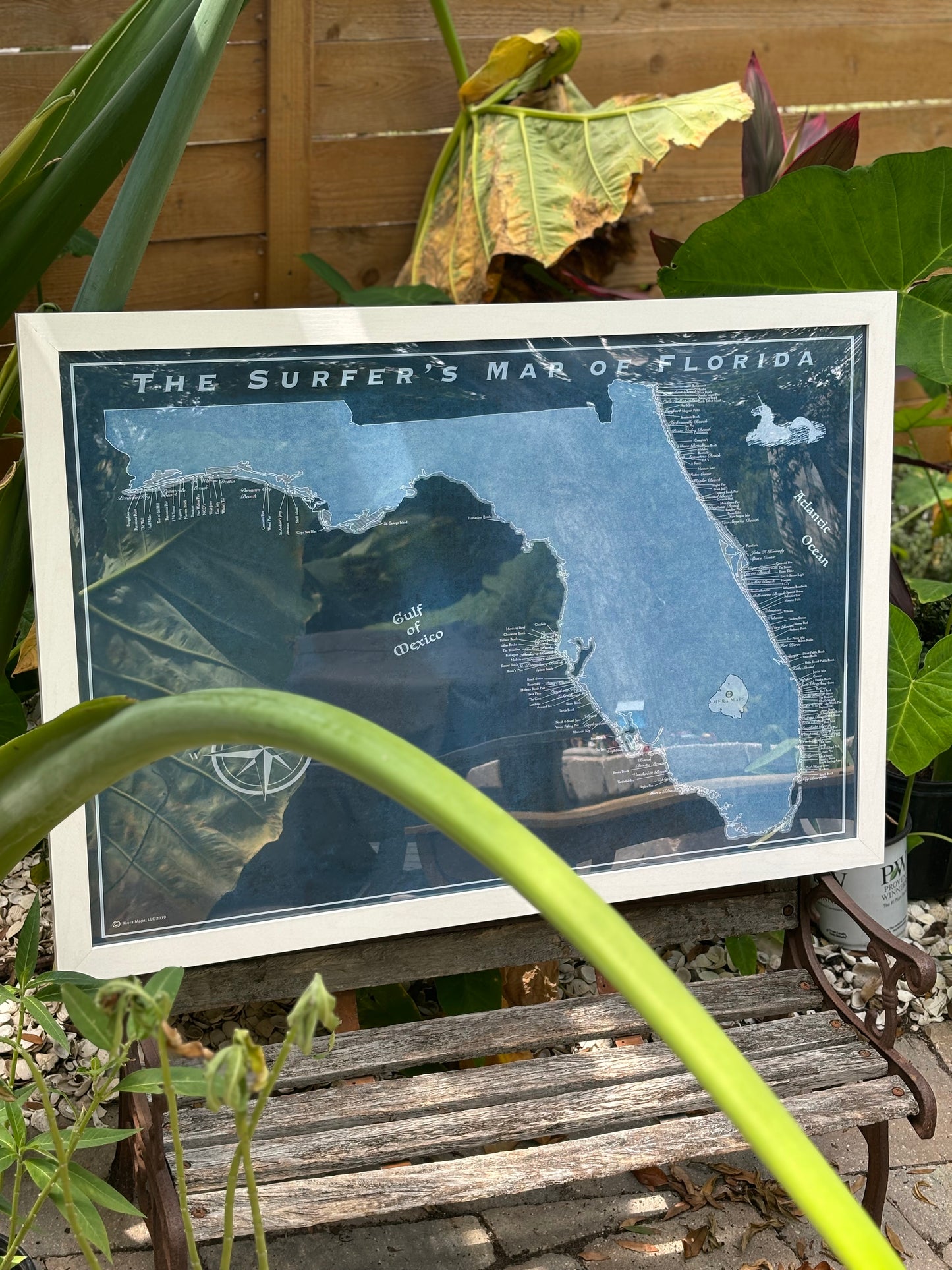 The Surfer's Map of Florida