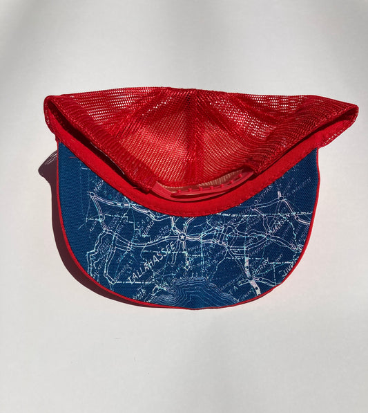 Florida Spring Divers vintage trucker hat